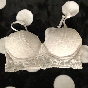 Pink push up bralette